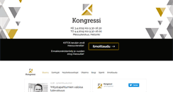 Desktop Screenshot of kongressimessut.fi