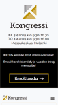 Mobile Screenshot of kongressimessut.fi